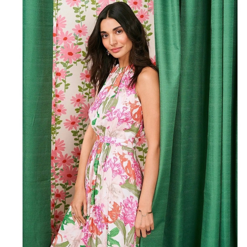 Cece Floral Sleeveless Maxi Dress size 12 - Picture 3 of 14